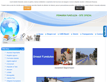 Tablet Screenshot of primaria-fundulea.ro